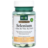 Selen 100 mcg + cink & Vitamini A, C & E - 120 tableta