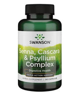 Senna/Psyllium/Cascara Complex 550 mg - 90 kapsula