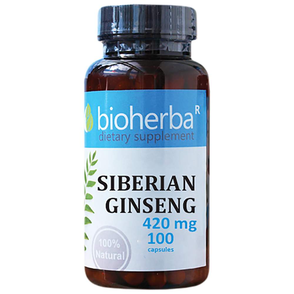 Sibirski ginseng 420 mg - 100 kapsula