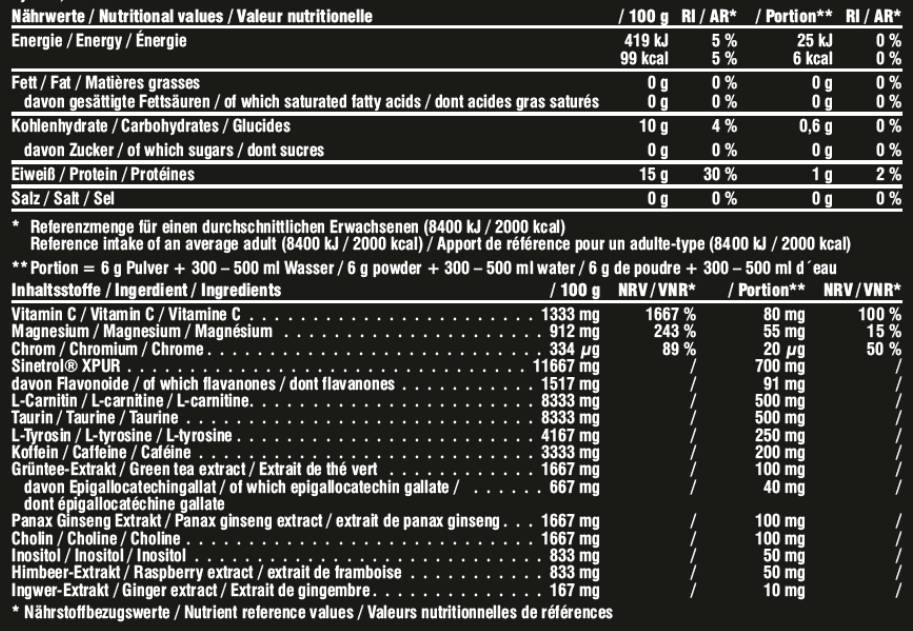 Slimferno | Thermogenic Burner Powder - 240 grama