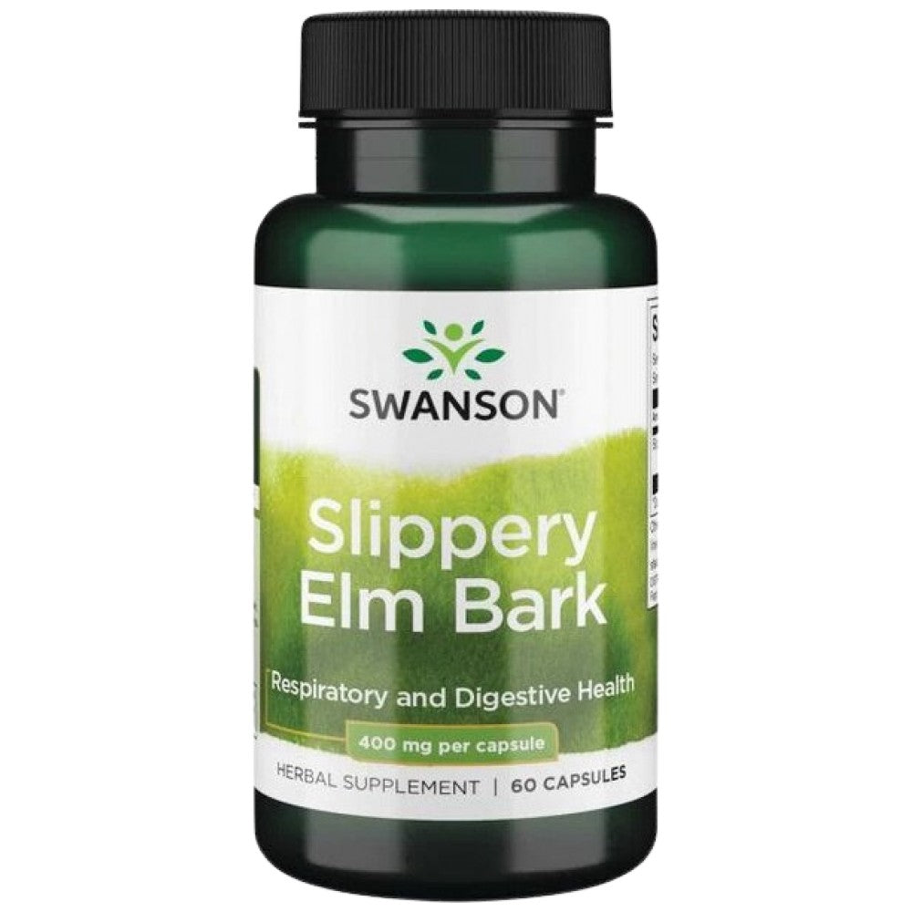 Slippery Elm Bark 400 mg 60 kapsula