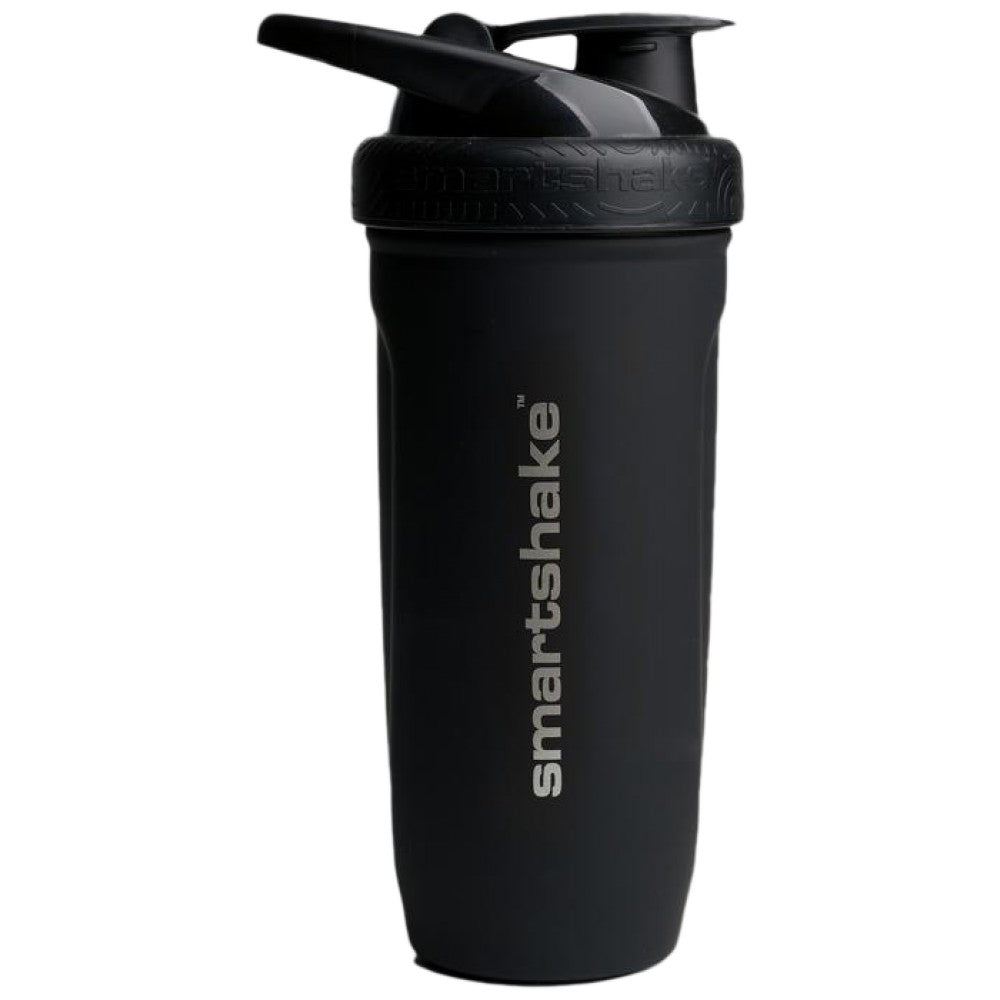 Shaker Smart Reinforce od nehrđajućeg čelika | Crna - 900 ml