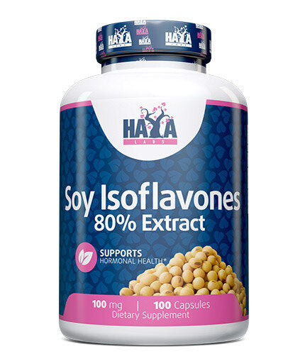 Sojini izoflavoni 80% ekstrakta koji nisu GMO 100 mg/100 kap.