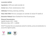 Šiljasta lavanda | 100% čista Lavandula Latifolia - 30 ml
