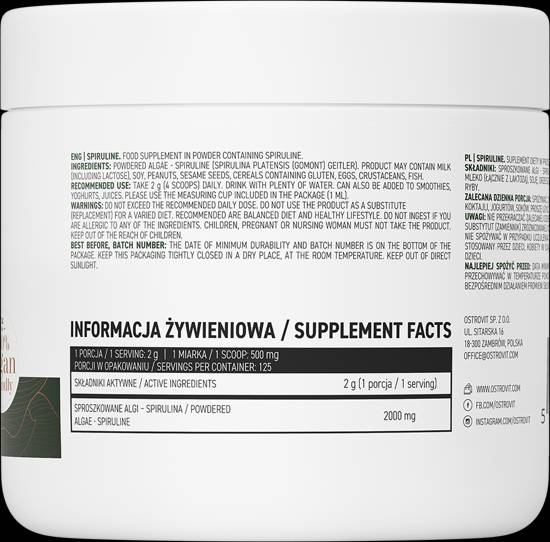 Spirulina u prahu 250 grama