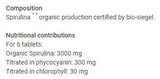 Spirulina | Vegan Bio 500 mg - 100 tableta