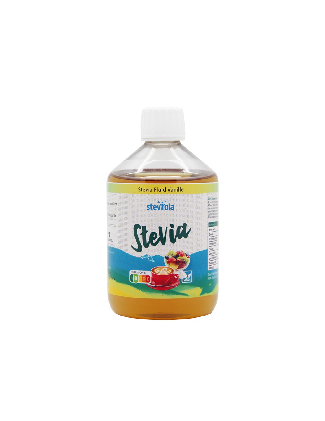 Tekuća stevija s aromom vanilije - Steviola, 500 ml