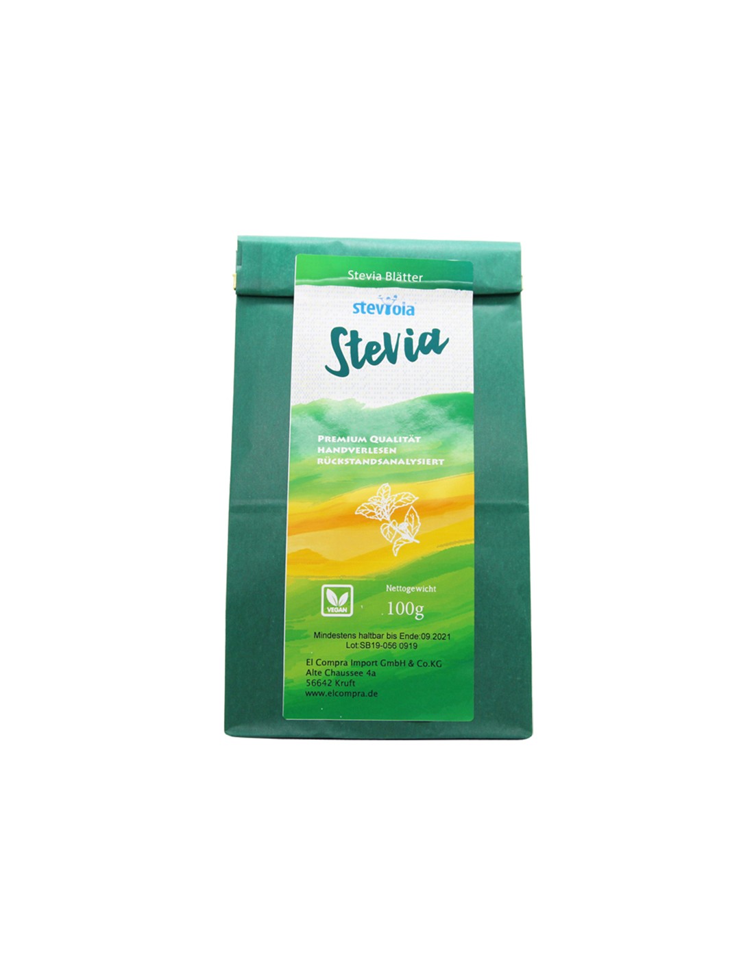 Steviola® Stevia - Stevia (Suho lišće), 100 g El Compra