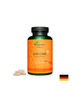 Sun Care Suntan Formula s beta karotenom - Za baršunastu, nahranjenu i zdravu kožu, 180 kapsula <tc>Vegavero</tc>