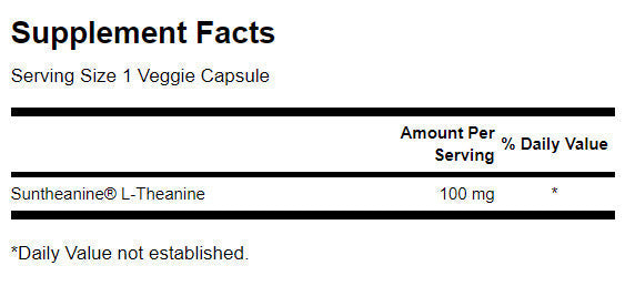 Suntheanine L-Theanine 100 mg - 60 kapsula
