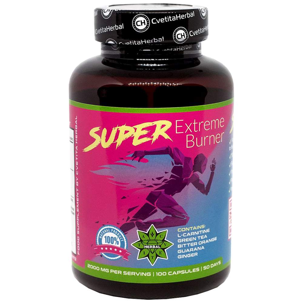 Super Extreme Burner 1000 mg - 100 kapsula