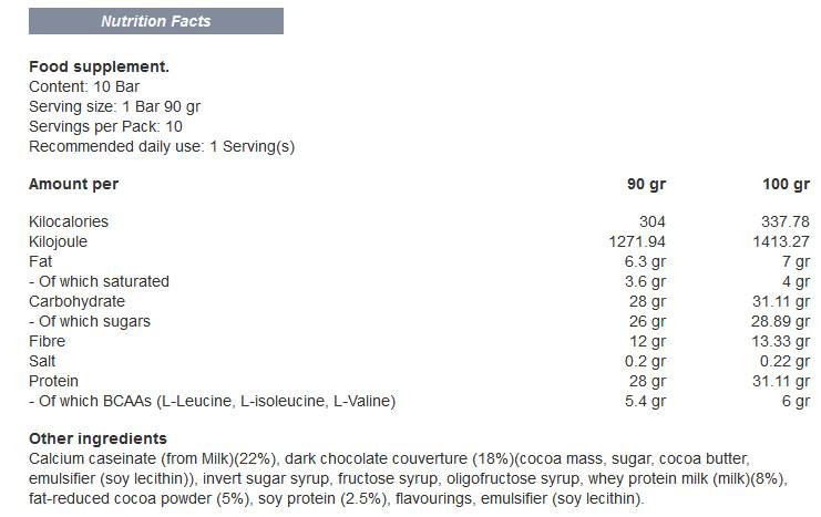 Super Mass Gainer Pločica - 10 x 90 grama