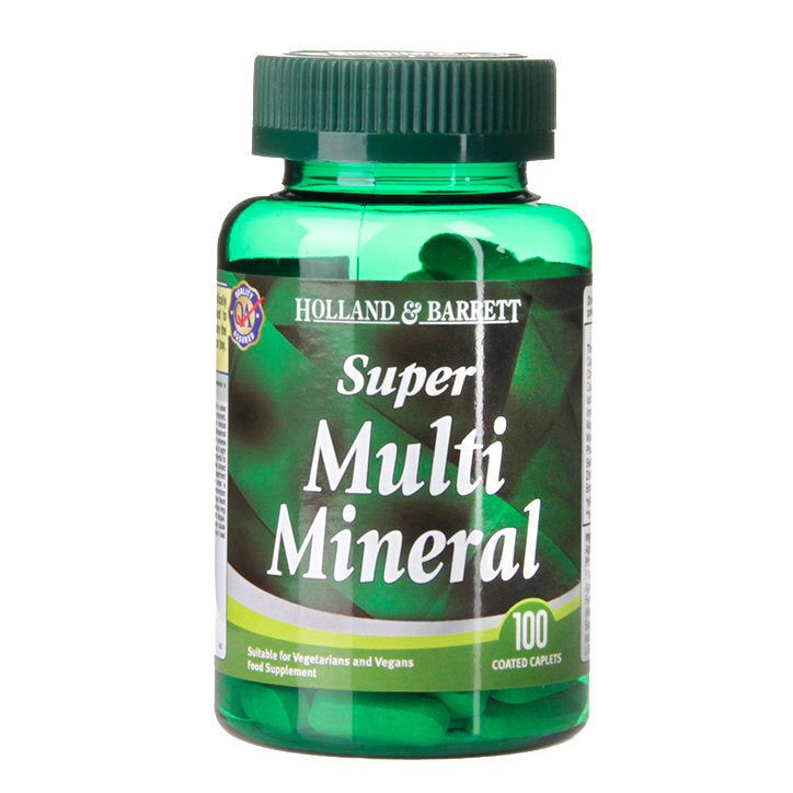 Super multiminerali (Super Multi Mineral) 100 tableta HOLLAND & BARRETT