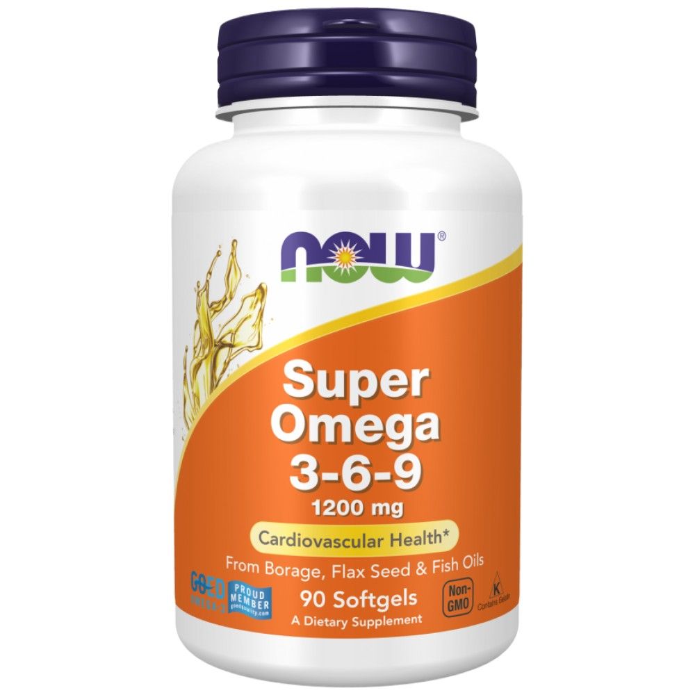Super Omega 3-6-9 1200 mg - 90 gel kapsula