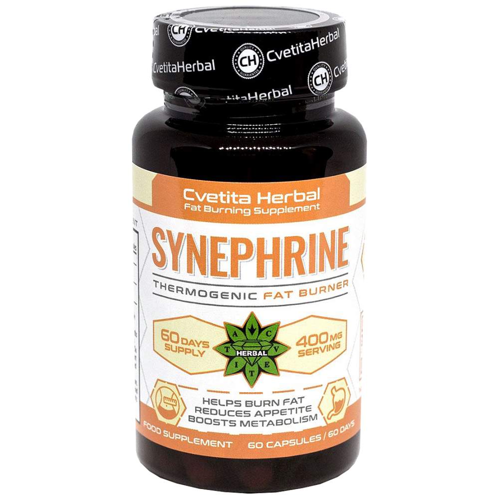 Synephrine - Ekstrakt gorke naranče 400 mg - 60 kapsula