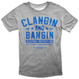 Clangin i Bangin majica | Sivo