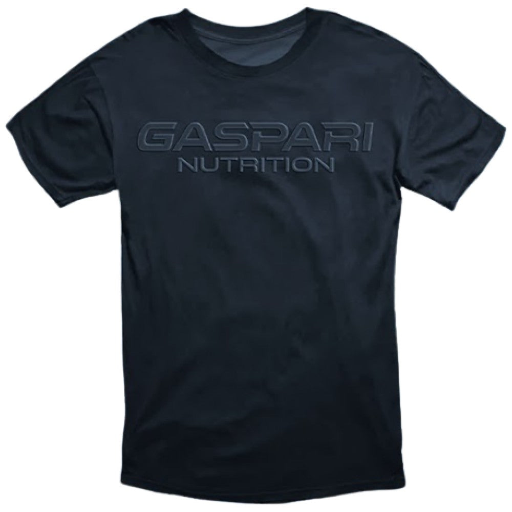 Majica kratkih rukava/Gaspari Black Logo - crna