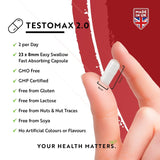 TESTOMAX™ 2.0 /210 kapsula, 105 dana/ s Ashwagandhom KSM 66®, CoQ10 & Korijen mace <tc>Nutravita</tc>