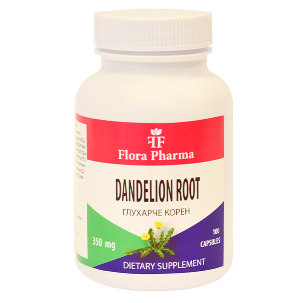 Korijen maslačka /Taraxacum/ 1050 mg /100 kapsula, 33 doze/ FLORA PHARMA