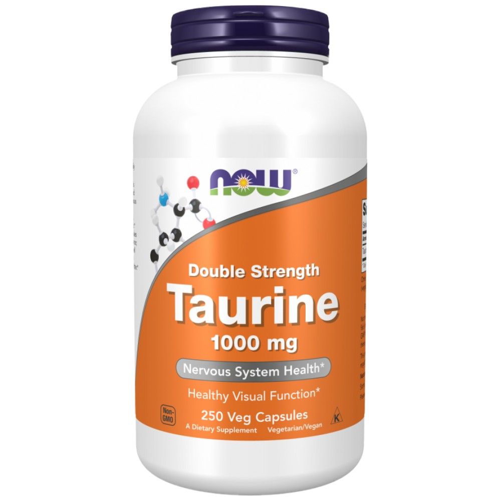 Taurin 1000 mg/Double Strength - 250 kapsula