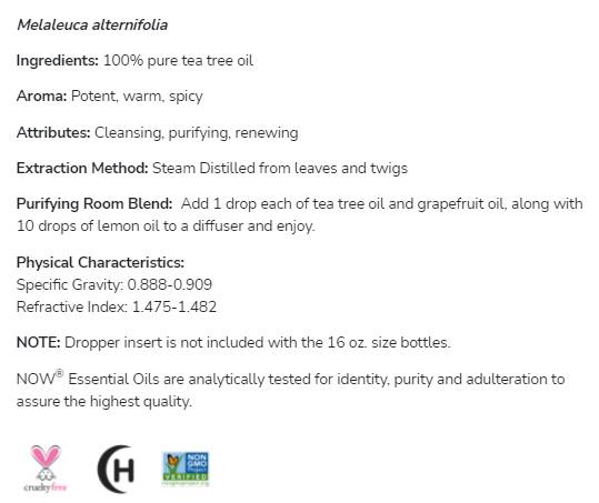 Ulje čajevca | 100% čista Melaleuca Alternifolia - 30 ml