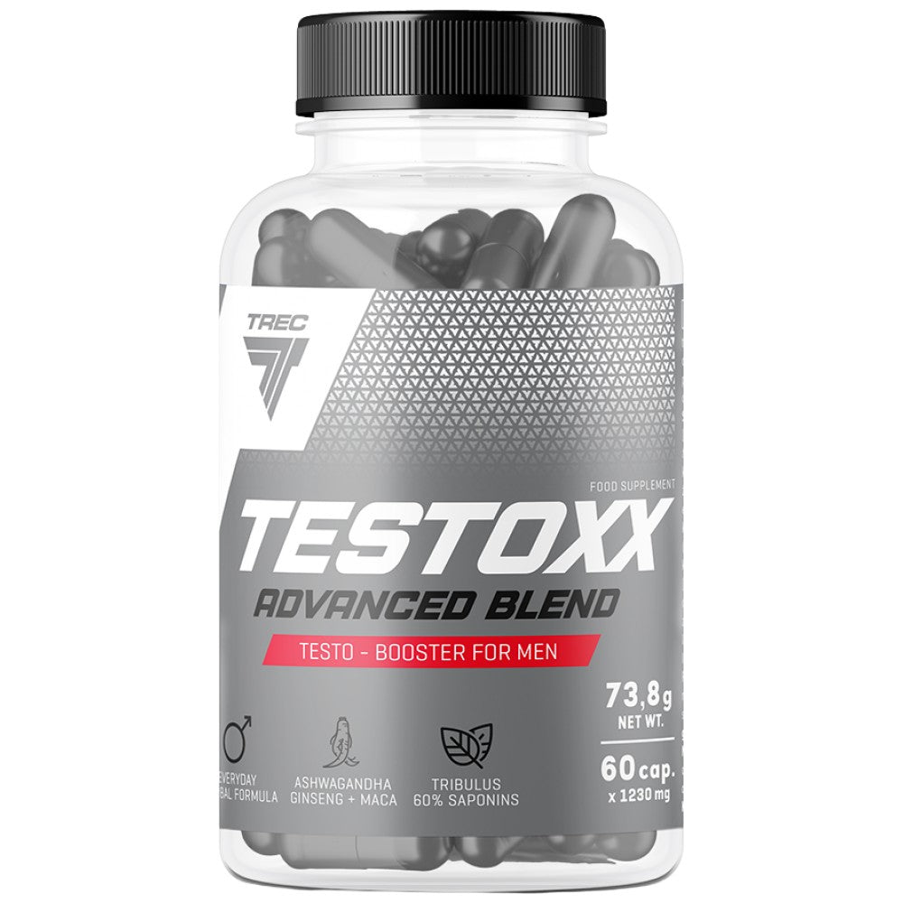 TestoXX napredna mješavina | Biljna formula za muškarce - 60 kapsula