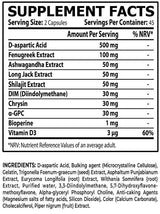 Testro Gen | Ultimate Testosterone Booster - 90 kapsula