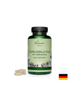 Teufelskralle Plus Mit Harpagosid/ Biljna formula s vražjom kandžom, bijelom vrbom i đumbirom, 120 kapsula, 100% vegansko <tc>Vegavero</tc>