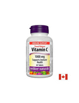 Vitamin C s produljenim oslobađanjem - Vitamin C 1000 mg, 60 tableta s e<tc>XTEND</tc>izdanje <tc>Webber Naturals</tc>