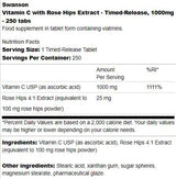 Vitamin C s vremenskim otpuštanjem 1000 mg | Sa šipkom 250 boca