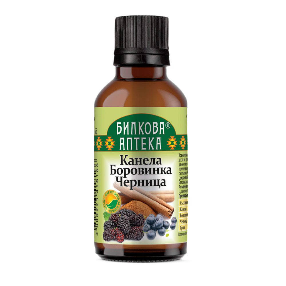 Tinktura cimet, gimnema i dud - 50 ml
