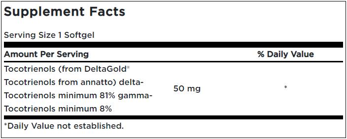 Tokotrienoli 50 mg - 60 mekih gelova