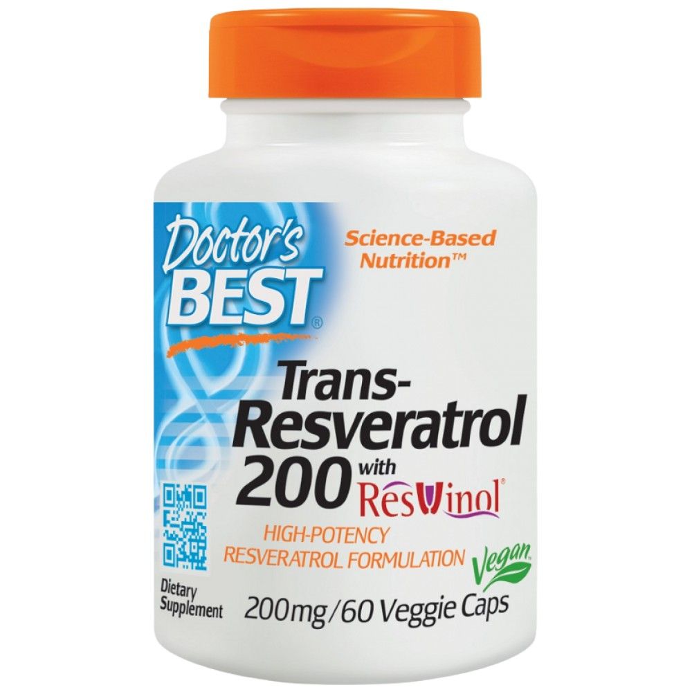 Trans-resveratrol 200 mg | s ResVinol-25 - 60 kapsula