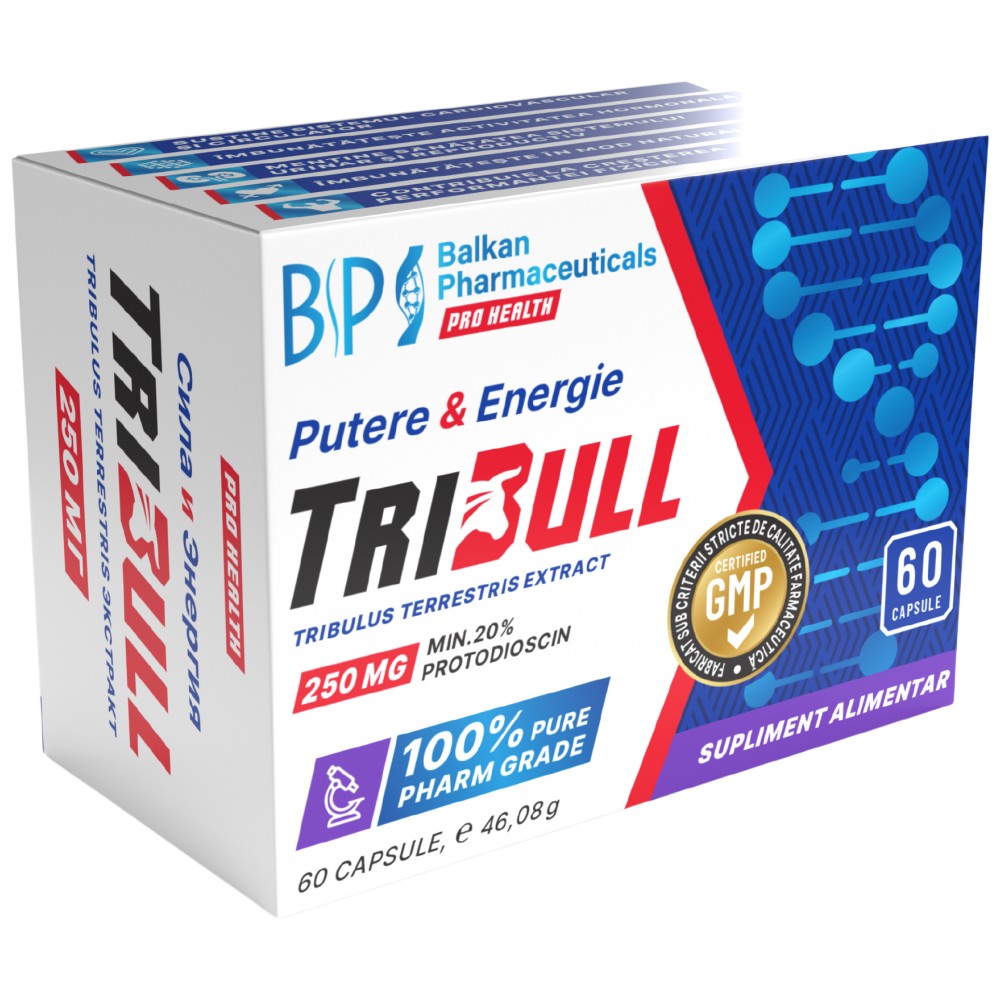 TriBul 250mg | Tribulus Terrestris ekstrakt - 60 kapsula