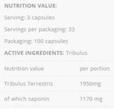 Tribulus 650 mg - 100 kapsula