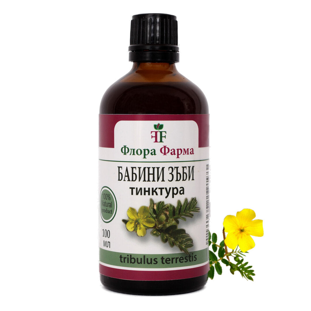 Tribulus Terrestris Bakini zubi 750 mg - tinktura 100 ml FLORA FARMA