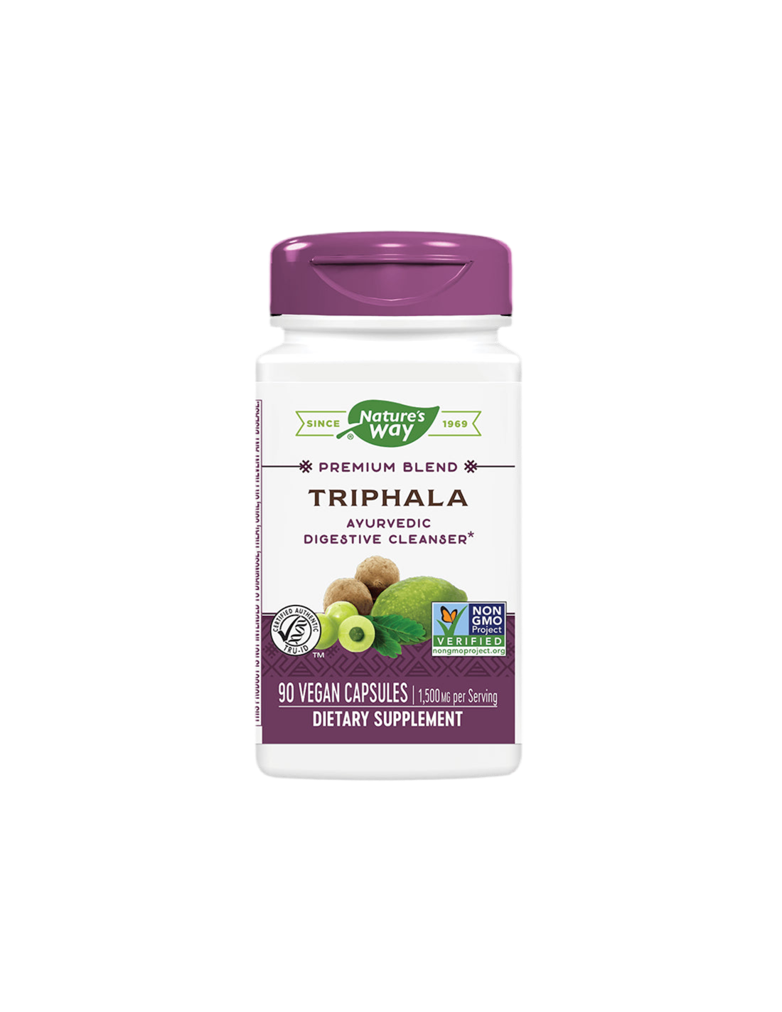 Triphala 500 mg - 90 kapsula