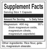 Triple Magnesium Complex 400 mg - 30 kapsula