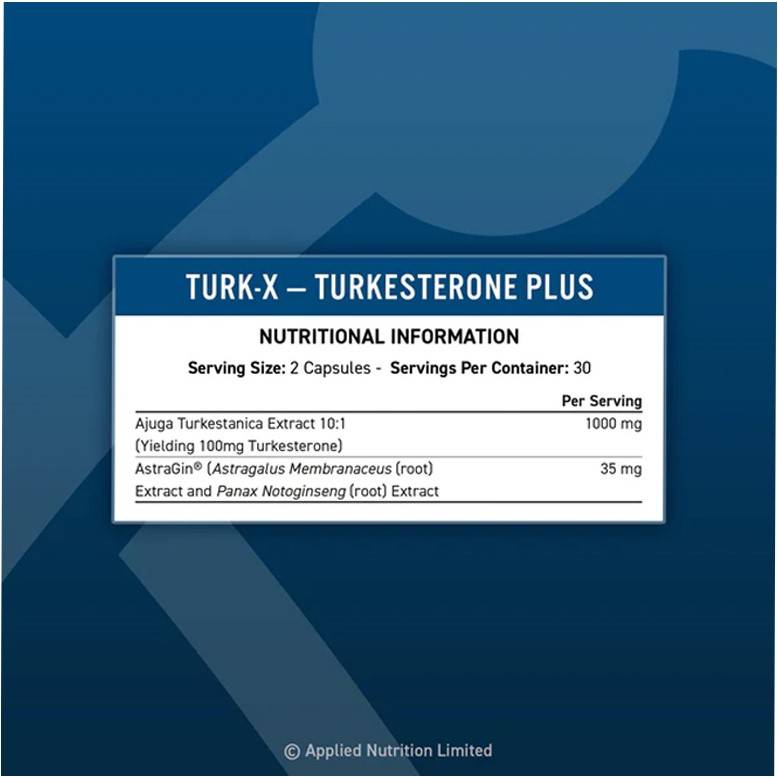 Turčin-X | Turkesteron 500 mg - 60 kapsula