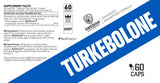 Turkebolon | Turkesteron 500 mg s BioPerine® - 60 kapsula