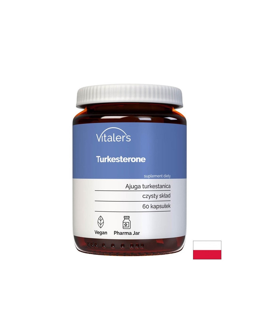 Mišićna masa - Turkesteron (Turkesterone), 60 kapsula