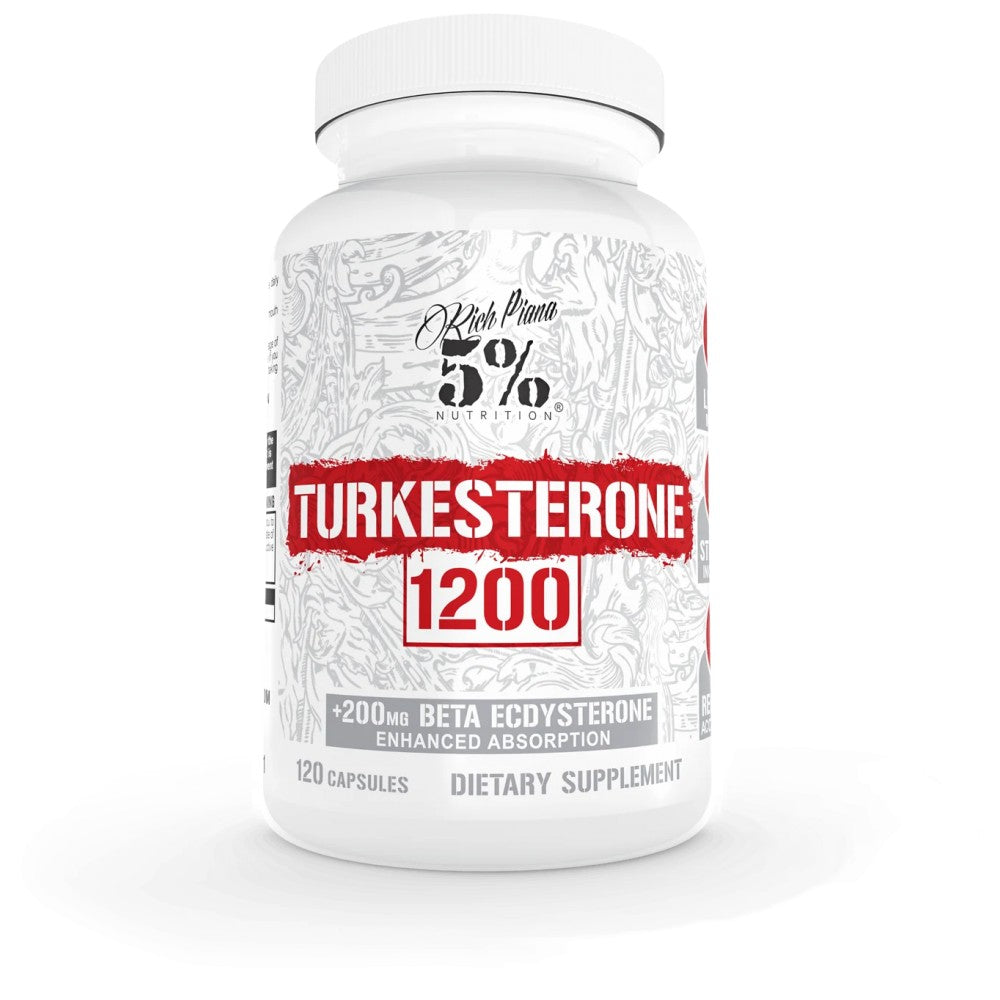 Turkesteron 1200 | s beta-ekdisteronom & AstraGin - 120 kapsula