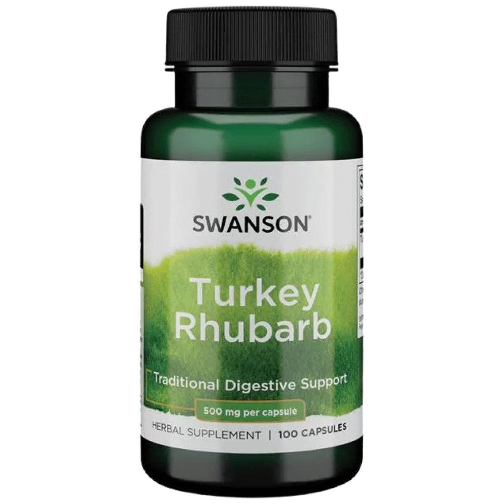 Pureća rabarbara 500 mg 100 kapsula