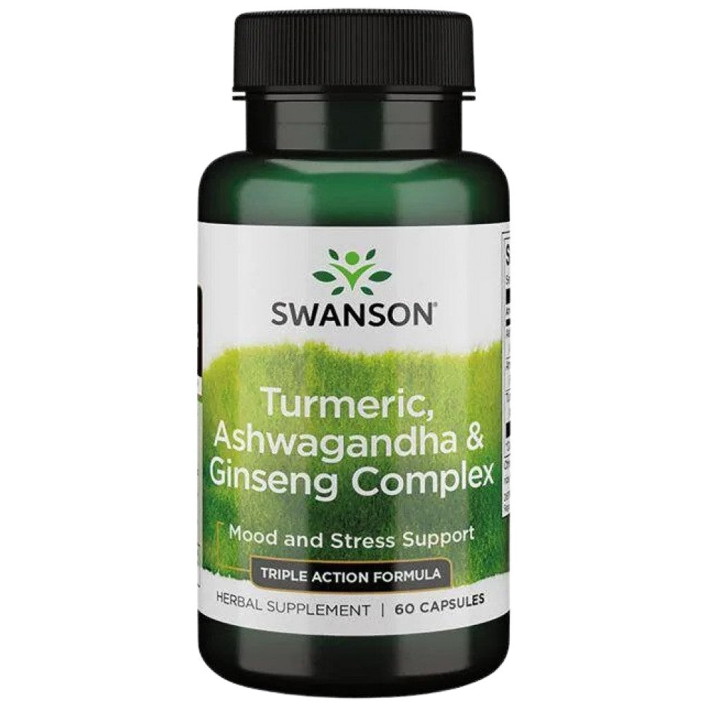 Kompleks kurkume, ashwagandhe i ginsenga 60 kapsula