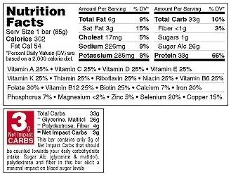 Hi-protein bar 85 grama