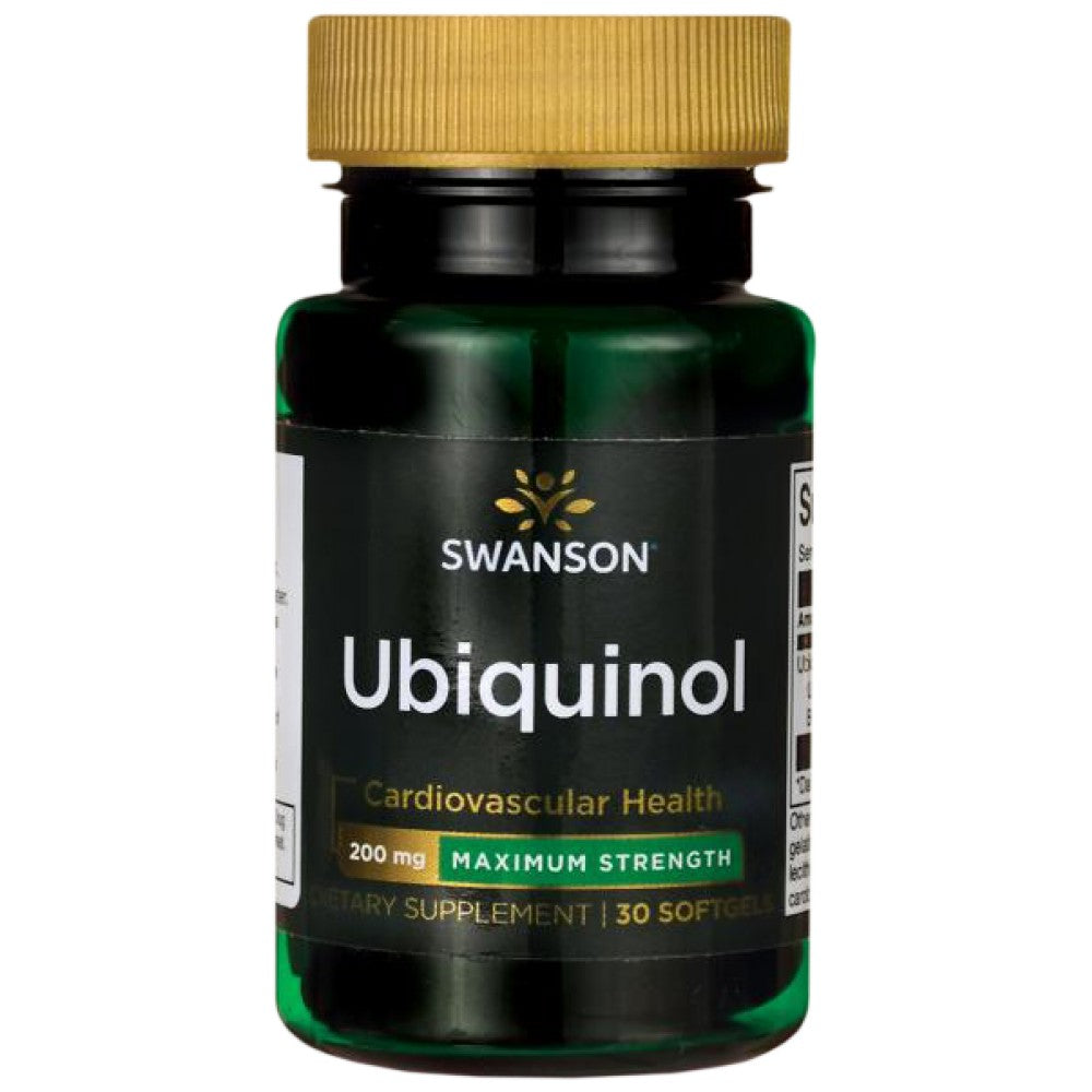Ubiquinol - maksimalna čvrstoća 30 gel kapsula