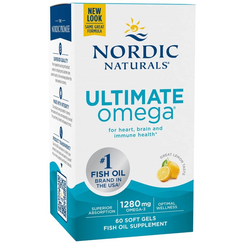 Ultimate Omega 1280 mg - 60 gel kapsula