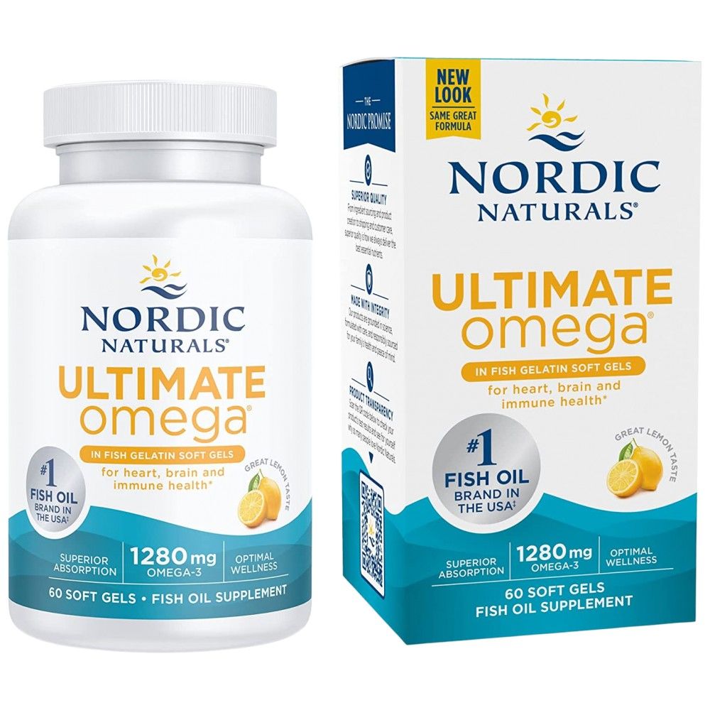 Ultimate Omega 1280 mg - 60 gel kapsula