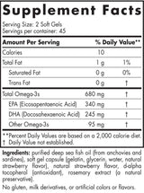 Ultimate Omega Junior 680 mg - 90 gel kapsula