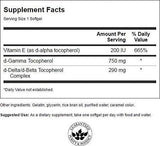 Ultra maksimalne snage gama tokoferol 30 gel kapsula